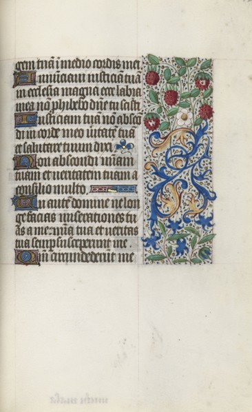 Book of Hours (Use of Rouen): fol. 126r, c. 1470. Master of the Geneva Latini (French, active