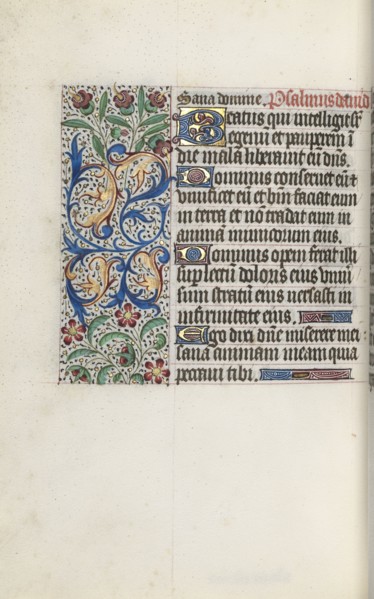 Book of Hours (Use of Rouen): fol. 127v, c. 1470. Master of the Geneva Latini (French, active