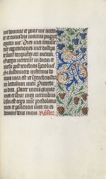 Book of Hours (Use of Rouen): fol. 131r, c. 1470. Master of the Geneva Latini (French, active
