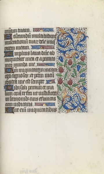 Book of Hours (Use of Rouen): fol. 134r, c. 1470. Master of the Geneva Latini (French, active