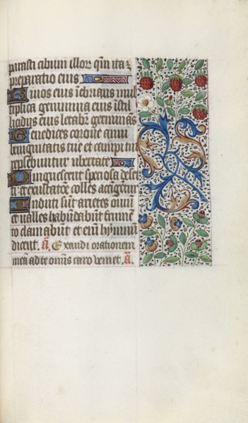 Book of Hours (Use of Rouen): fol. 137r, c. 1470. Master of the Geneva Latini (French, active