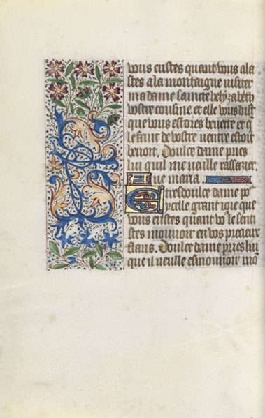 Book of Hours (Use of Rouen): fol. 147v, c. 1470. Master of the Geneva Latini (French, active