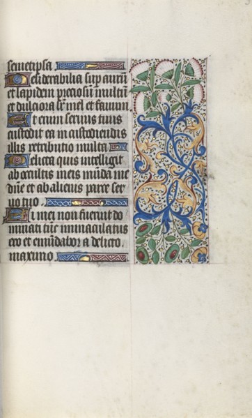Book of Hours (Use of Rouen): fol. 33r, c. 1470. Master of the Geneva Latini (French, active Rouen,