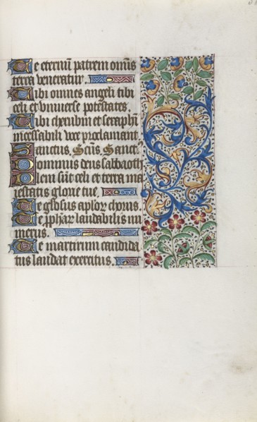 Book of Hours (Use of Rouen): fol. 37r, c. 1470. Master of the Geneva Latini (French, active Rouen,