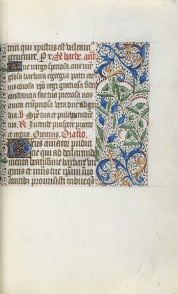 Book of Hours (Use of Rouen): fol. 54r, c. 1470. Master of the Geneva Latini (French, active Rouen,