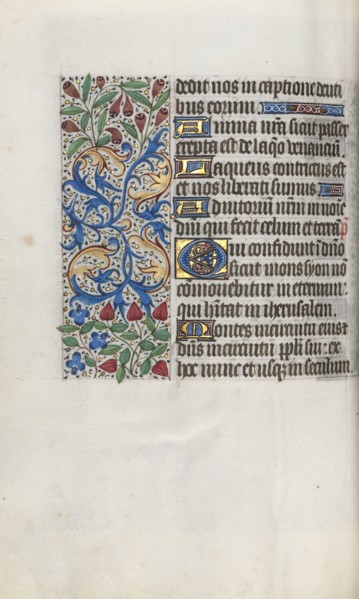 Book of Hours (Use of Rouen): fol. 65v, c. 1470. Master of the Geneva Latini (French, active Rouen,