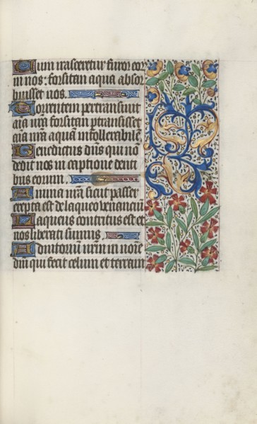 Book of Hours (Use of Rouen): fol. 71r, c. 1470. Master of the Geneva Latini (French, active Rouen,