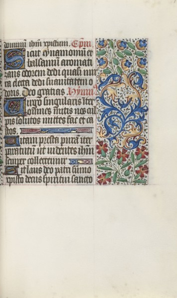 Book of Hours (Use of Rouen): fol. 78r, c. 1470. Master of the Geneva Latini (French, active Rouen,