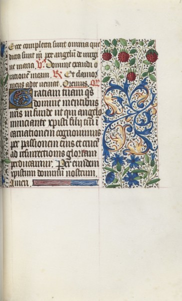 Book of Hours (Use of Rouen): fol. 79r, c. 1470. Master of the Geneva Latini (French, active Rouen,