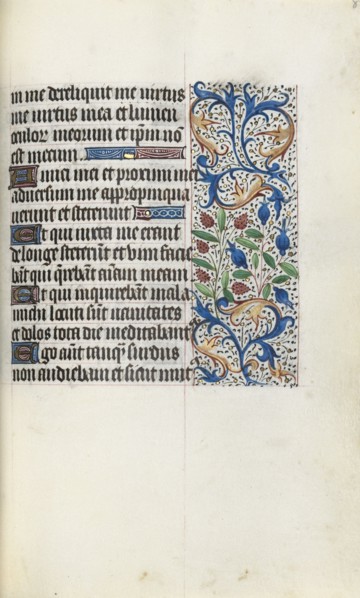 Book of Hours (Use of Rouen): fol. 84r, c. 1470. Master of the Geneva Latini (French, active Rouen,