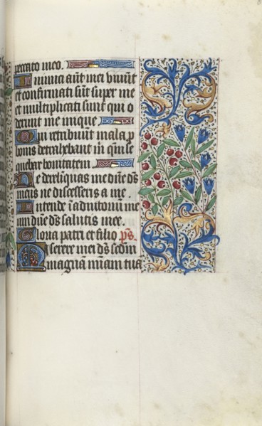 Book of Hours (Use of Rouen): fol. 85r, c. 1470. Master of the Geneva Latini (French, active Rouen,