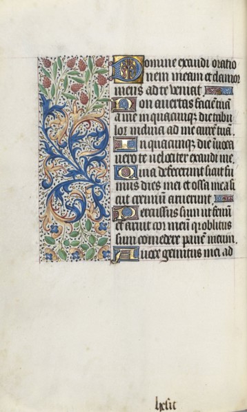 Book of Hours (Use of Rouen): fol. 87v, c. 1470. Master of the Geneva Latini (French, active Rouen,