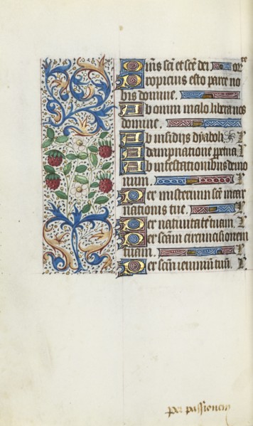 Book of Hours (Use of Rouen): fol. 94v, c. 1470. Master of the Geneva Latini (French, active Rouen,