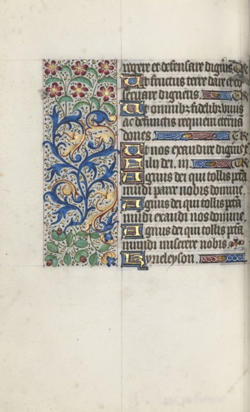 Book of Hours (Use of Rouen): fol. 95v, c. 1470. Master of the Geneva Latini (French, active Rouen,