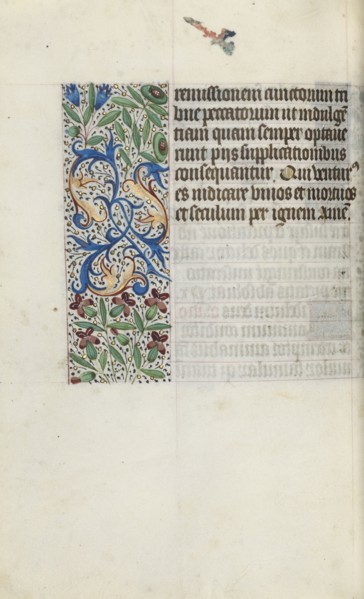 Book of Hours (Use of Rouen): fol. 96v, c. 1470. Master of the Geneva Latini (French, active Rouen,