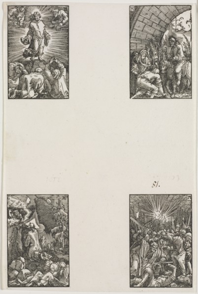 The Fall and Redemption of Man, c. 1515. Albrecht Altdorfer (German, c. 1480-1538). Woodcut