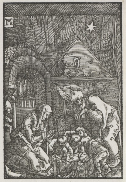 The Fall and Redemption of Man:  The Nativity, c. 1515. Albrecht Altdorfer (German, c. 1480-1538).
