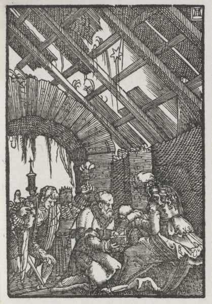 The Fall and Redemption of Man:  The Adoration of the Magi, c. 1515. Albrecht Altdorfer (German, c.