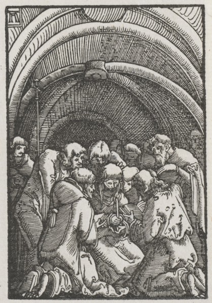The Fall and Redemption of Man:  The Death of the Virgin, c. 1515. Albrecht Altdorfer (German, c.