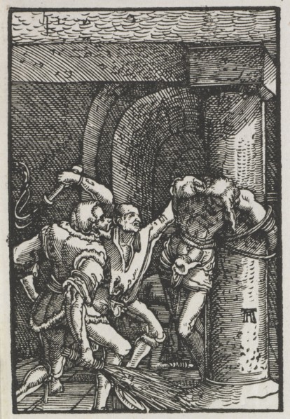 The Fall and Redemption of Man: Flagellation of Christ, c. 1515. Albrecht Altdorfer (German, c.