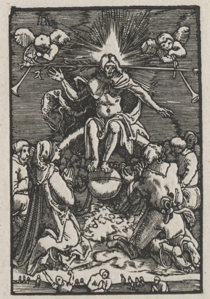 The Fall and Redemption of Man:  The Last Judgment, c. 1515. Albrecht Altdorfer (German, c.