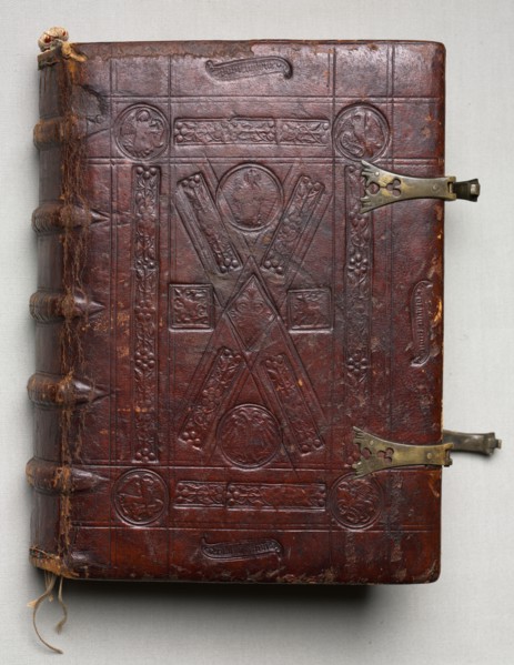 Gospel Book with Evangelist Portraits, c. 1480. Hausbuch Master (German). Ink, tempera, and gold on