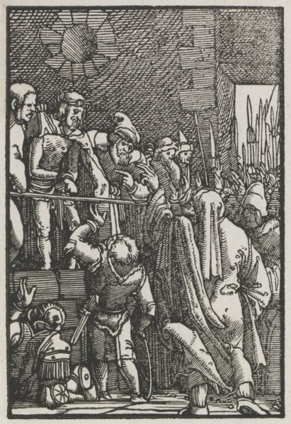 The Fall and Redemption of Man: Ecco Homo, c. 1515. Albrecht Altdorfer (German, c. 1480-1538).