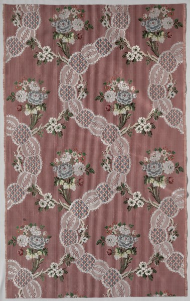 Lengths of Silk Brocade, 1774-1793. France, 18th century, Period of Louis XVI (1774-1793). Brocade,