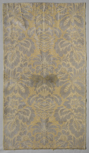 Length of Textile, c. 1700. France, Lyon, early 18th century (Late Baroque). Lampas weave; silk and
