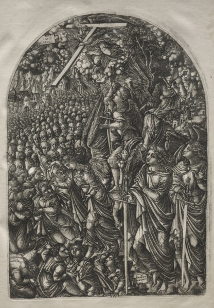 The Apocalypse:  Four Angels Holding Back the Winds, 1546-1556. Jean Duvet (French, 1485-1561).