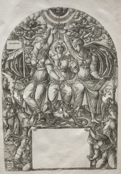 The Royal Majesty, before 1561. Jean Duvet (French, 1485-1561). Engraving