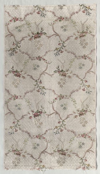 Length of Textile, 1723-1774. France, 18th century, Period of Louis XV (1723-1774). Plain twill,