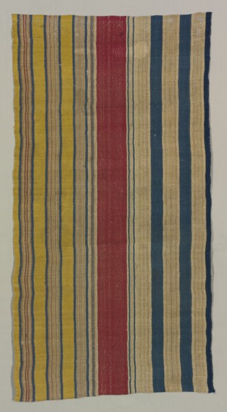 Length of Textile, 17th-18th century. Morocco, 17th-18th century. Plain cloth, ribbed; silk;