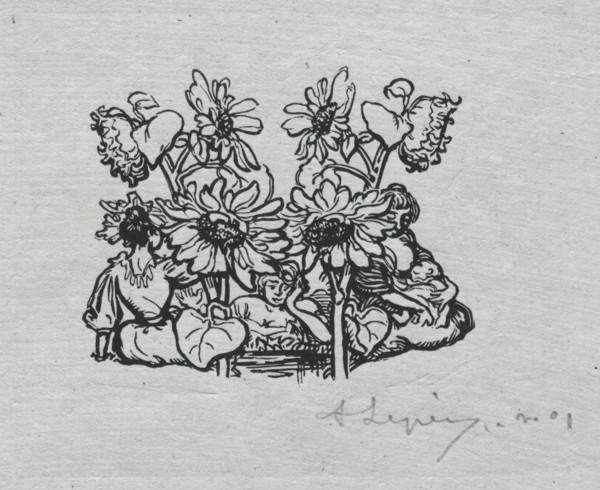 Paris Almanac, 1897:  Tail-piece, Summer, 1897. Auguste Louis Lepère (French, 1849-1918). Wood