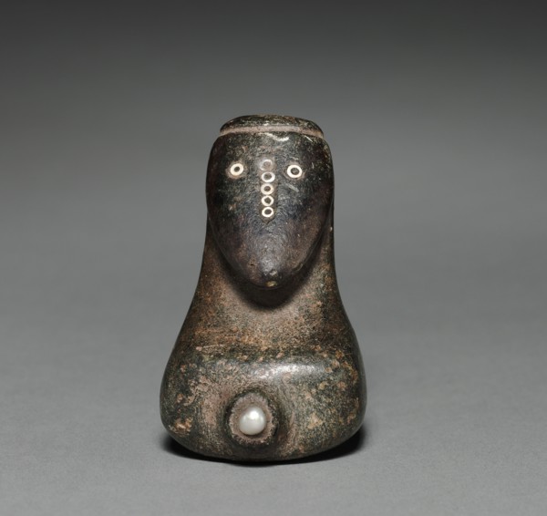 Pelican, 1800s. America, North American Indian, Channel Islands, Island of San Nicolas. Stone;