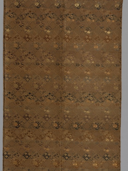 Length of Textile, late 1800s-early 1900s. Japan, late 19th-early 20th century. Silk; average: 391