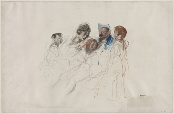Home on a Furlough, fourth quarter 1800s or first third 1900s. Jean Louis Forain (French,
