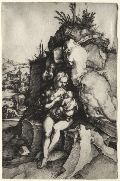 The Penance of St. John Chrysostom. Albrecht Dürer (German, 1471-1528). Engraving