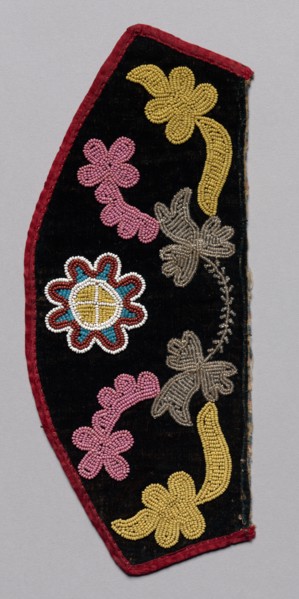 Cuff, late 1800s. Northeast Woodlands, Great Lakes Region, Anishinaabe (Ojibwe) or Nehiyawak (Cree)