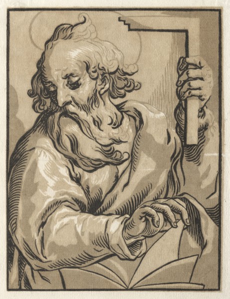 the Series: Christ and the Apostles, no. 17: Christ and the Apostles: St. Thomas  (with the