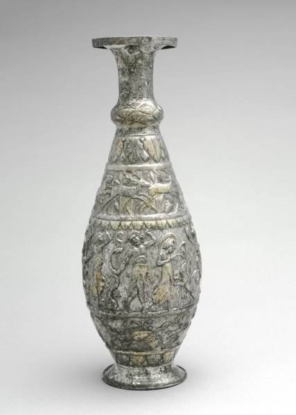 Ewer (Pitcher) with Game, Seafood, and Wine Scenes, late 300s. Byzantium, Syria?, early Byzantine