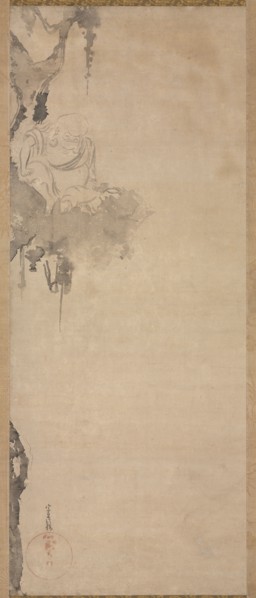 The Zen Priest Choka, 1600-1640. Tawaraya Sotatsu (Japanese, died c. 1640). Hanging scroll; ink on