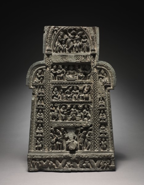 Scenes from the Life of Buddha, 100s. Pakistan, Gandhara, Kushan Period (1st century-320). Schist;