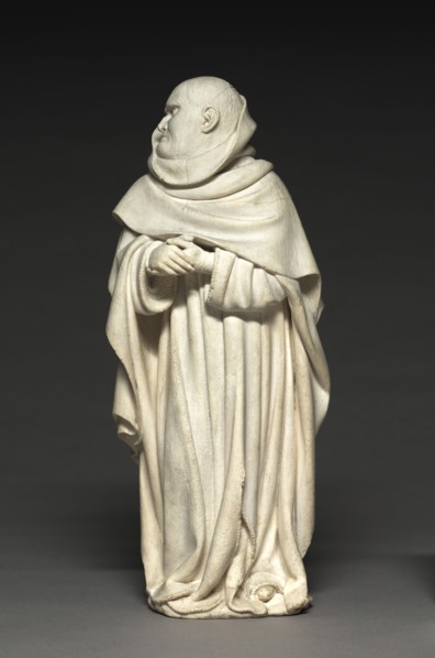 Mourner from the Tomb of Philip the Bold, Duke of Burgundy (1364-1404), 1404-1410. Claus de Werve