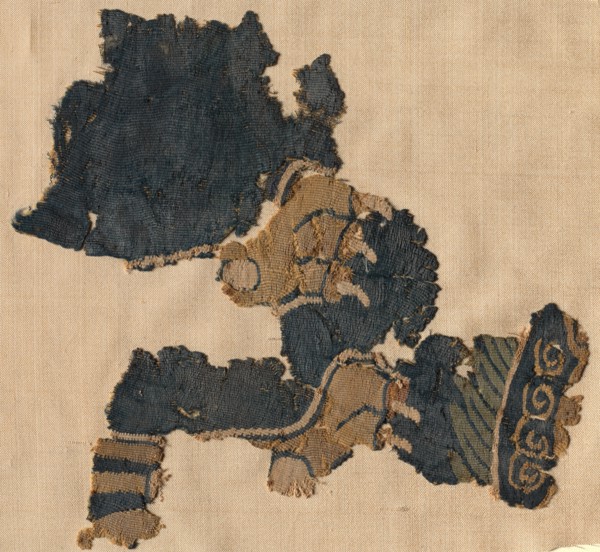 Fragment, probably from a large hanging, 900s - 1000s. Iran or Iraq, 10th-11th century ?. Tapestry