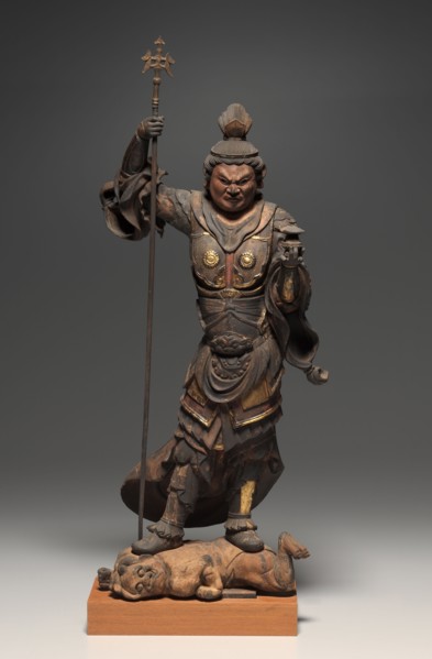 Guardian King of the North (Bishamonten), Kamakura Period (1185-1333). Japan, Kamakura Period