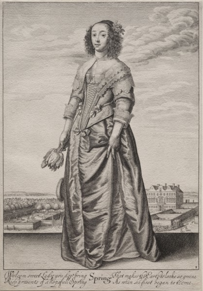 The Seasons, 1643-1644. Wenceslaus Hollar (Bohemian, 1607-1677). Etching