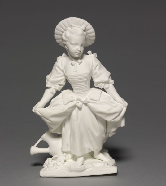 Figure of the Dancer (La Danseuse), 1748-1752. Vincennes Factory (French), Pierre Blondeau
