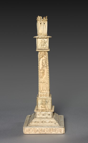 Candlestick, 1800s - early 1900s. Italy, 15th century style (possibly 19th-early 20th century).