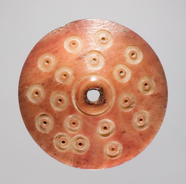 Spindle Whorl, 700s - 900s. Iran, early Islamic period, 8th - 10th century. Bone, incised; overall:
